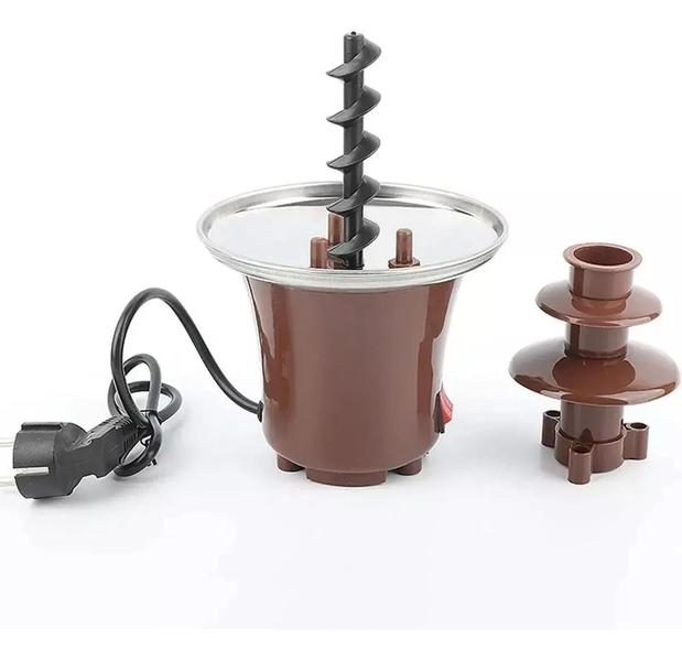Imagem de Máquina Cascata de Chocolate Profissional Chocolate Fonte Elétrica