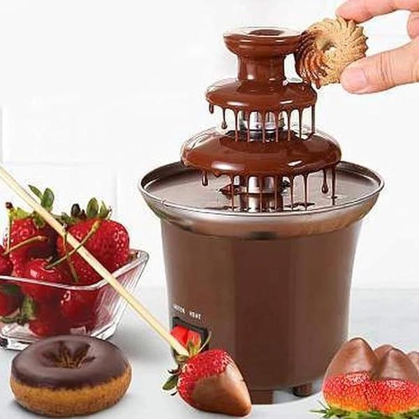 Imagem de Maquina Chocolate Fondue Eletrica Fondi Cascata 110v Mini