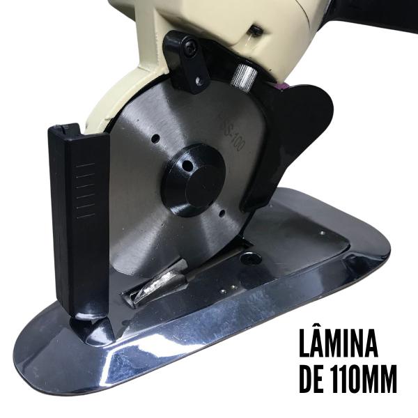 Imagem de Máquina Cortar Tecido 4 Polegadas Lâmina 110mm Octogonal Elétrica Importway Iwmct-110