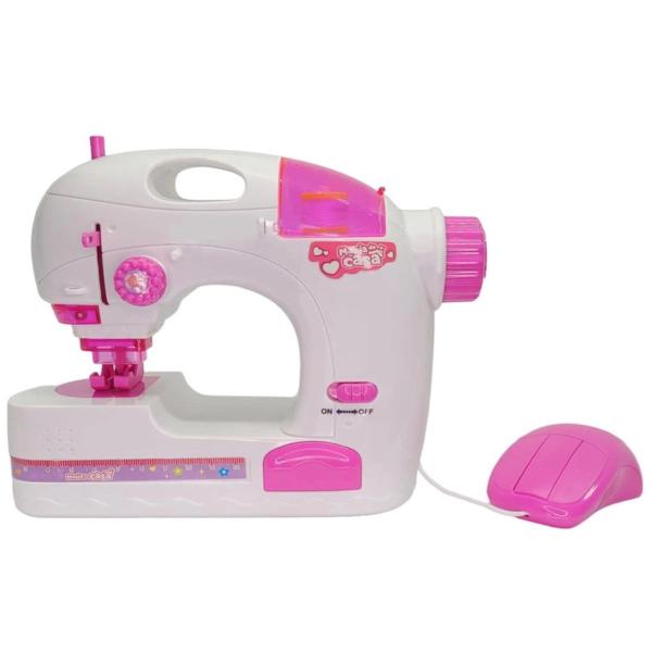 Imagem de Maquina Costura De Verdade Brinquedo Infantil Rosa Dm Toys