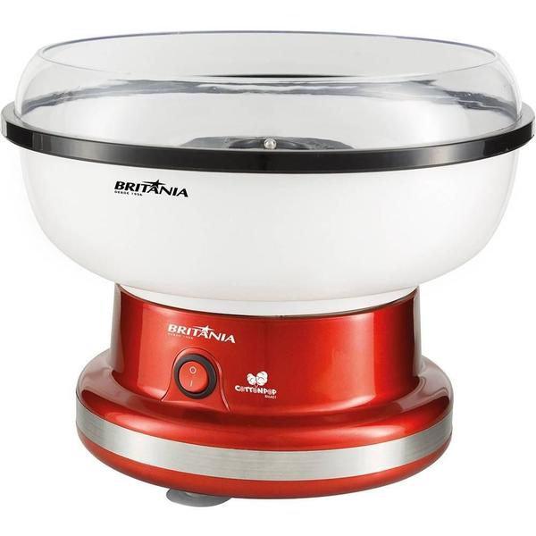 Imagem de Máquina de Algodão Doce Britânia COTTONPOP BMA01, 460W, Vermelho - 220V