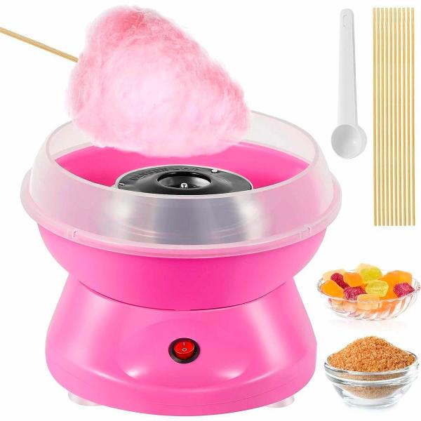 Máquina de Algodão Doce Portátil Ideal para Festas e Produção de Algodão 110v - HIGA Imagem de Máquina de Algodão Doce Portátil Ideal para Festas e Produção de Algodão 110v