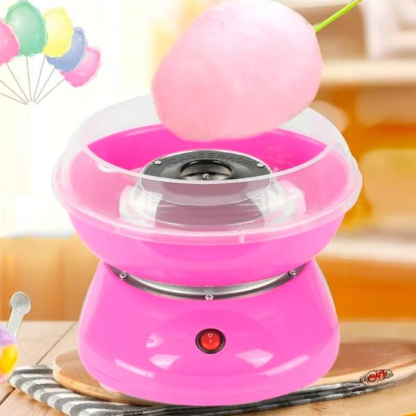 Máquina de Algodão Doce Portátil Ideal para Festas e Produção de Algodão 110v - HIGA Imagem de Máquina de Algodão Doce Portátil Ideal para Festas e Produção de Algodão 110v