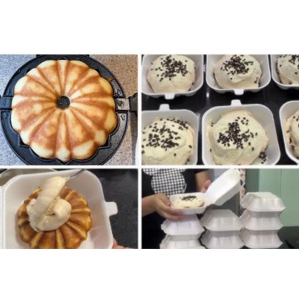 Máquina De Assar Mini Bolo Pão Cake Assadeira Elétrica 110v - stuff Imagem de Máquina De Assar Mini Bolo Pão Cake Assadeira Elétrica 110v