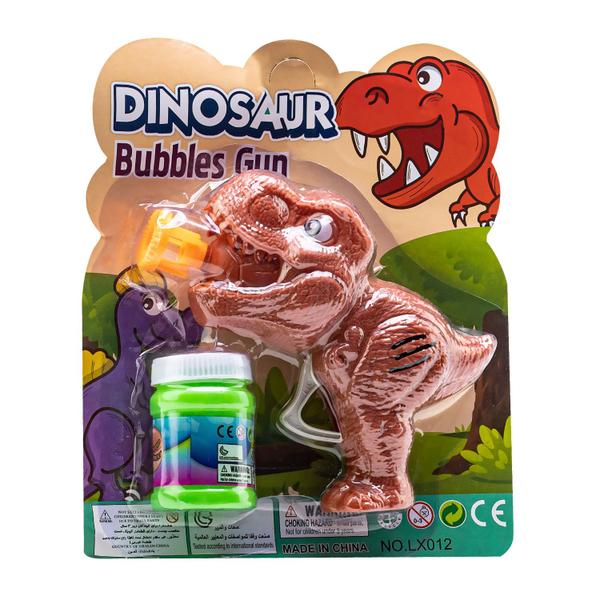 Imagem de Maquina De Bolhas Dinossauro Brinquedo Lançador Automático - Bee Toys