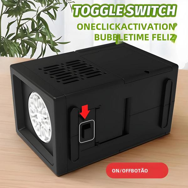 Imagem de Máquina de Bolhas Elétrica Automática para Festas - Ideal para Casamentos e Aniversários