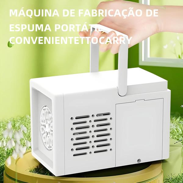 Imagem de Máquina de Bolhas Elétrica Automática para Festas - Ideal para Casamentos e Aniversários