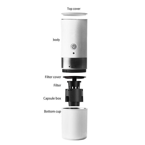 Imagem de Máquina de café americana portátil para carro Nespresso Dolcegusto Cápsula Café expresso café em pó Moedores de café elétricos