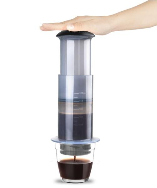 Imagem de Máquina de café expresso de vidro com filtro AeroPress Wokex