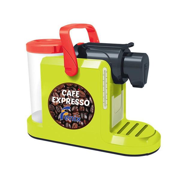 Máquina De Café Infantil Cafeteira Saí Água De Verdade - Fenix Brinquedos - Fênix Imagem de Máquina De Café Infantil Cafeteira Saí Água De Verdade - Fenix Brinquedos