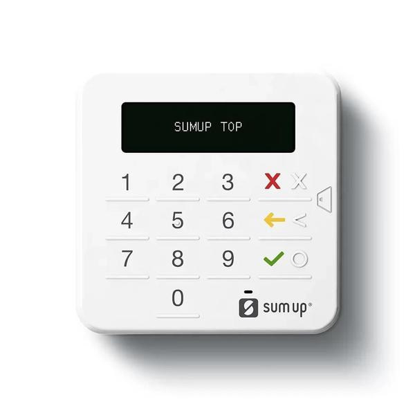 Imagem de Máquina de cartão Sumup Top Recarregável - Via Bluetooth e com NFC
