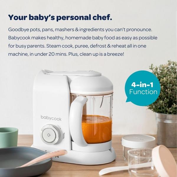 Imagem de Máquina de Comida para Bebês Beaba Babycook Solo 4 em 1 798 mL - Aveia