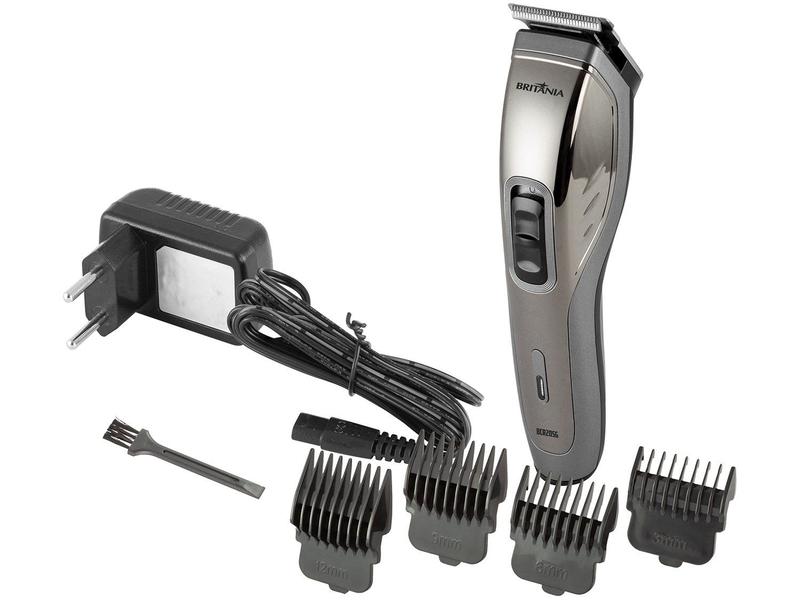 Máquina de Cortar Cabelo Britânia sem Fio BCR20SG - 5 Níveis de Altura