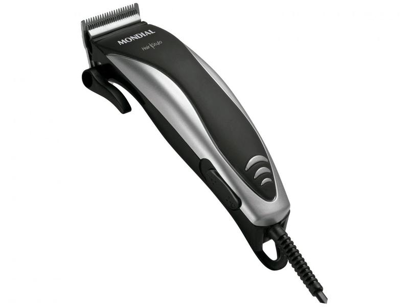 Máquina de Cortar Cabelo Mondial Hair Stylo - CR-02 4 Níveis de Altura Máquina de Cortar Cabelo Mondial Hair Stylo - CR-02 4 Níveis de Altura