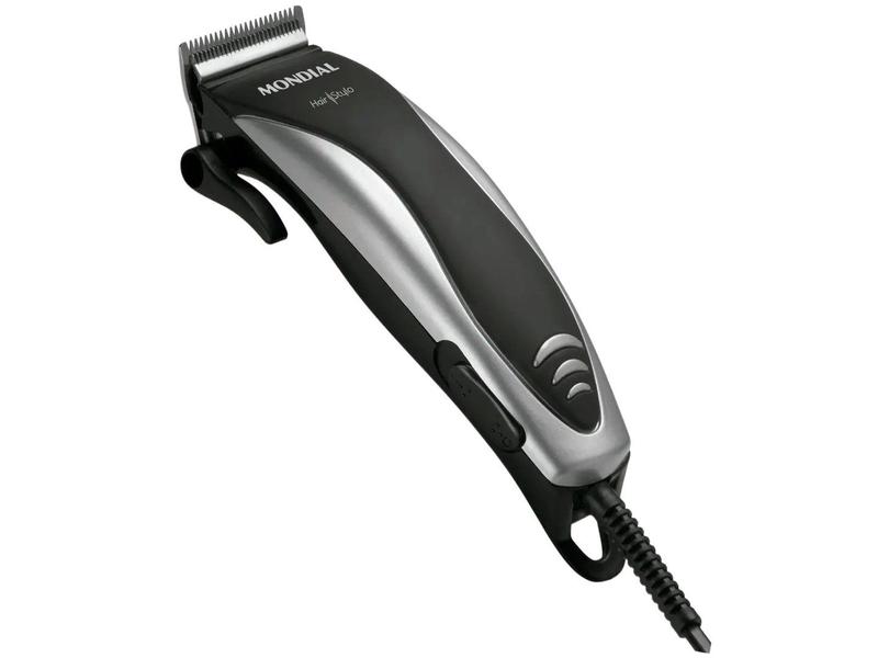 Máquina de Cortar Cabelo Mondial Hair Stylo - CR-02 4 Níveis de Altura Máquina de Cortar Cabelo Mondial Hair Stylo - CR-02 4 Níveis de Altura