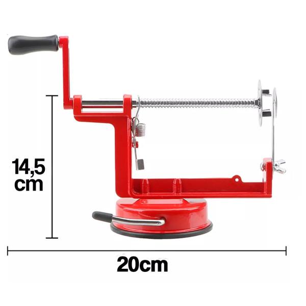 Imagem de Máquina De Cortar Fatiar Batatas Espiral Para Fritar