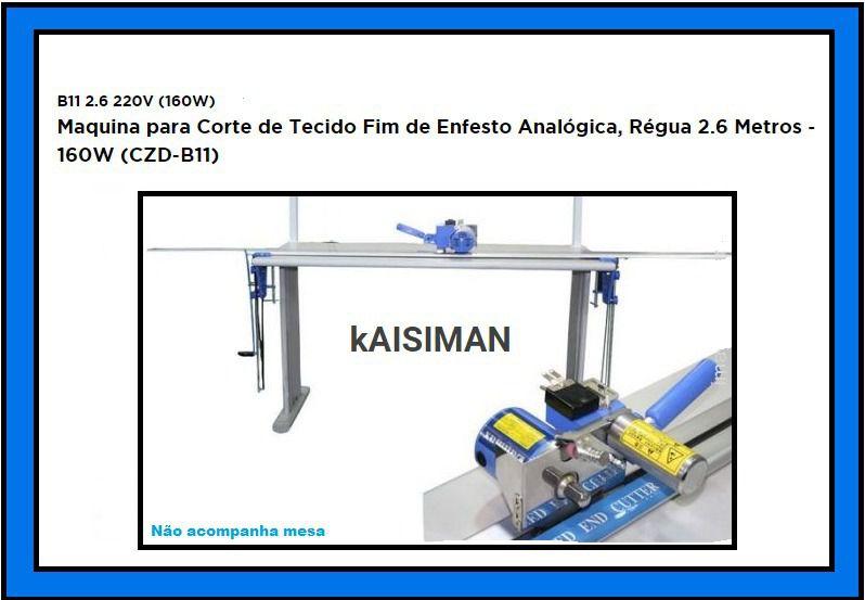 Imagem de Máquina De Cortar Fim De Enfesto 220v, 160w