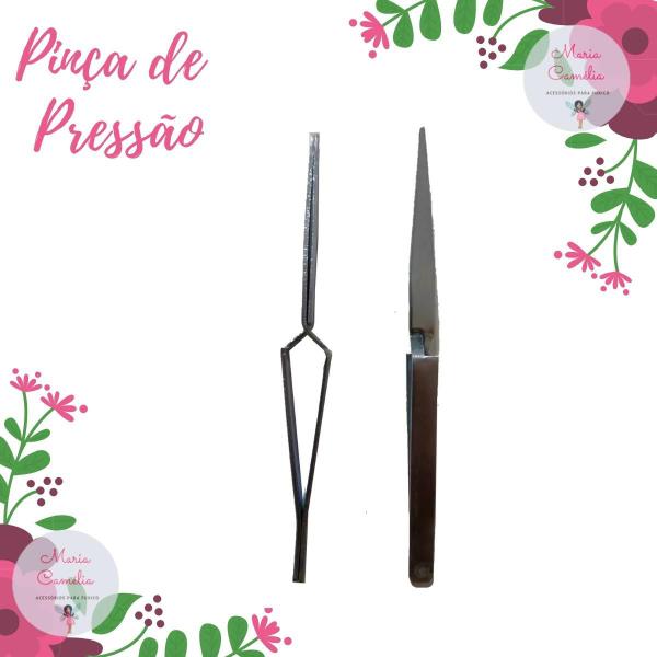 Imagem de Maquina De Cortar Fita Fuxico com Kit 31 Itens Cor Rosa