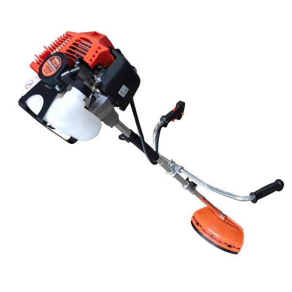 Imagem de Máquina de Cortar Grama Á Gasolina Terra GRHB430 Roçadeira Bipartida Profissional 43cc 2T 1,7Hp Completa Com Faca 2 Pontas e Carretel Nylon + ÓLEO TOYAMA 2T