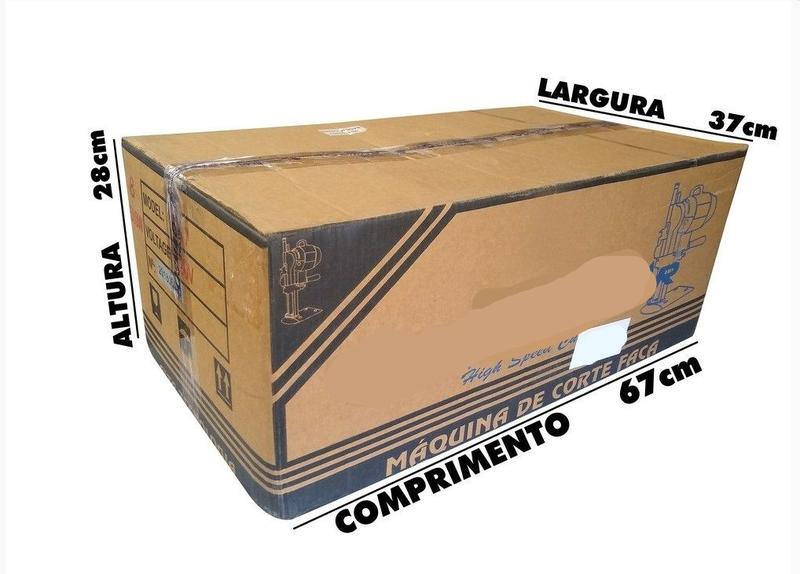 Imagem de Máquina de cortar tecidos 1 Polegadas-220v- 100w-12mgarantia