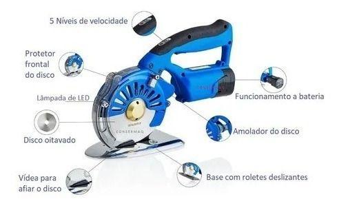 Imagem de Maquina de corte de disco direct drive sem fio com bateria