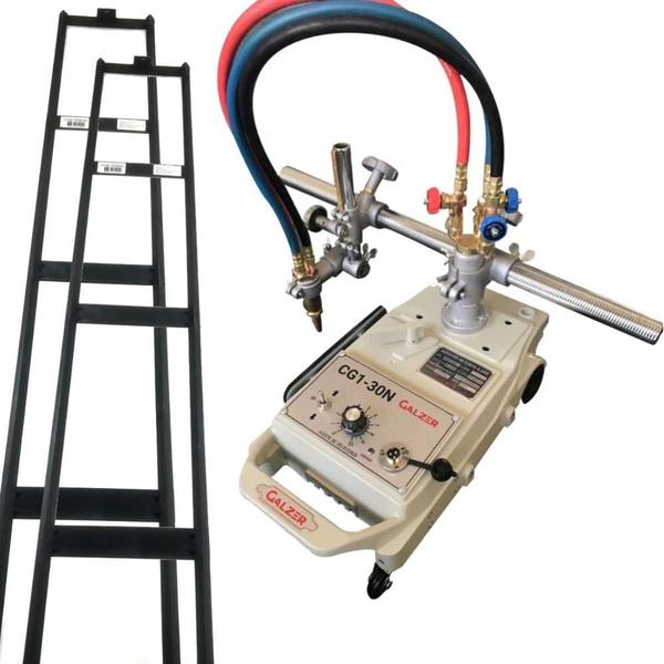 Imagem de Máquina de Corte Tipo Tartaruga 35W 220V CG1-30N + 2 Trilhos 1,80 Metros para Máquina de Corte Tipo Tartaruga CG01-30N
