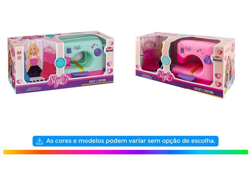 Maquina de costura brinquedo infantil ateliê de costura Style