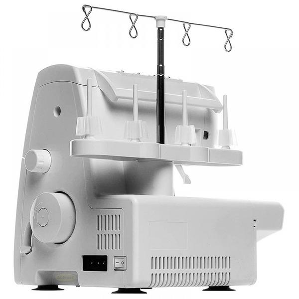 Imagem de Máquina De Costura Overlock Singer S0105 Portátil - Branco