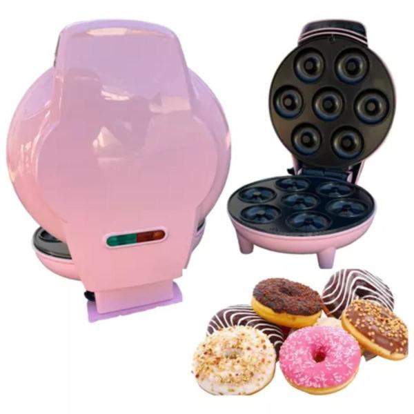 Imagem de Maquina De Donuts Antiaderrente Assa 7 Mini Rosquinhas Donut