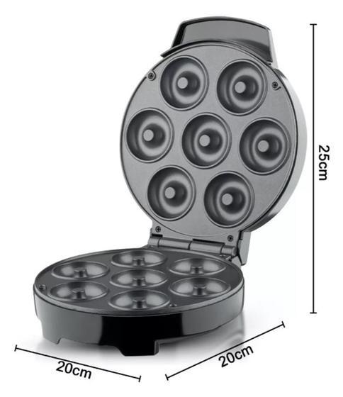 Imagem de Máquina De Donuts Rosquinhas Placa Dupla Antiaderente 110V.