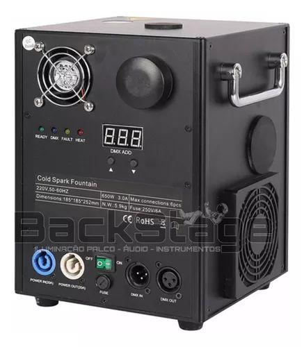 Imagem de Maquina De Faisca Fog Fogo Dmx 600w Spark Machine