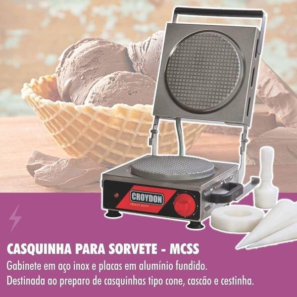 Imagem de Máquina de fazer Casquinha de Sorvete MCSS Croydon 220v