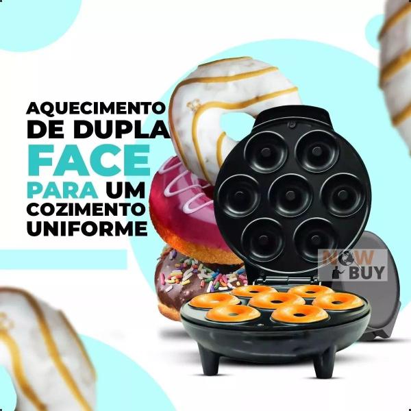 Imagem de Máquina de Fazer Donuts 1200w Rosquinha Elétrica Donuts 110V