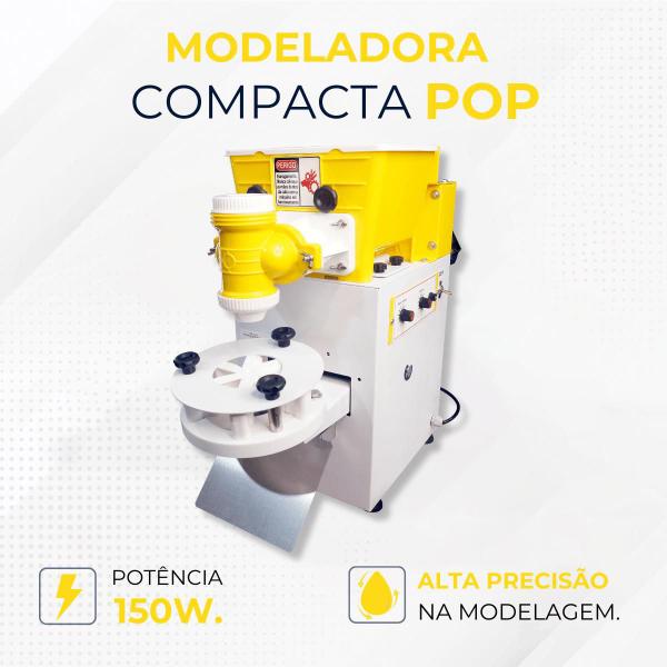 Imagem de Máquina de Fazer e Modelar Salgados e Doces Compacta Pop Compacta Print até 1.000 unidades por Hora