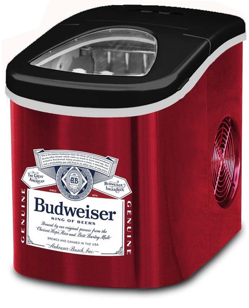 Imagem de Máquina de fazer gelo Curtis Budweiser ICE120 em aço inoxidável 26 libras