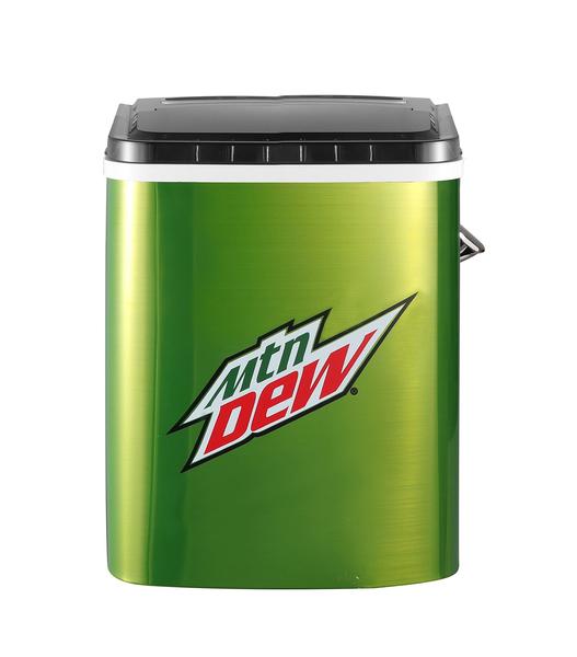 Imagem de Máquina de fazer gelo Curtis Mountain Dew em aço inoxidável 12 kg verde