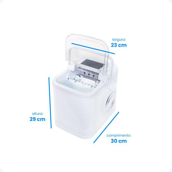 Imagem de Maquina De Fazer Gelo Ice Maker Automática 12kg Super Rápida