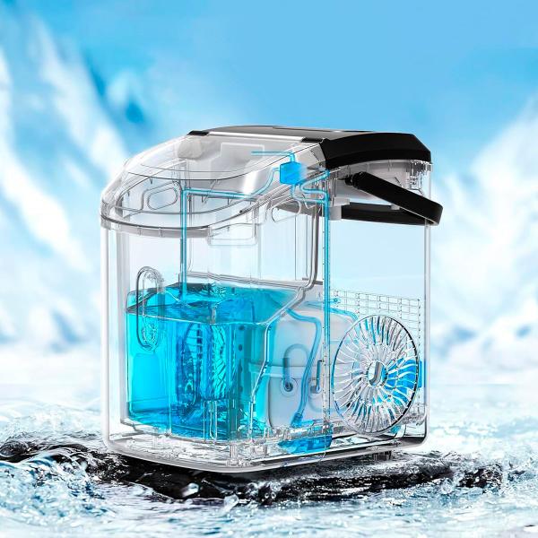 Imagem de Maquina De Fazer Gelo Ice Maker Automática 12kg Super Rápida