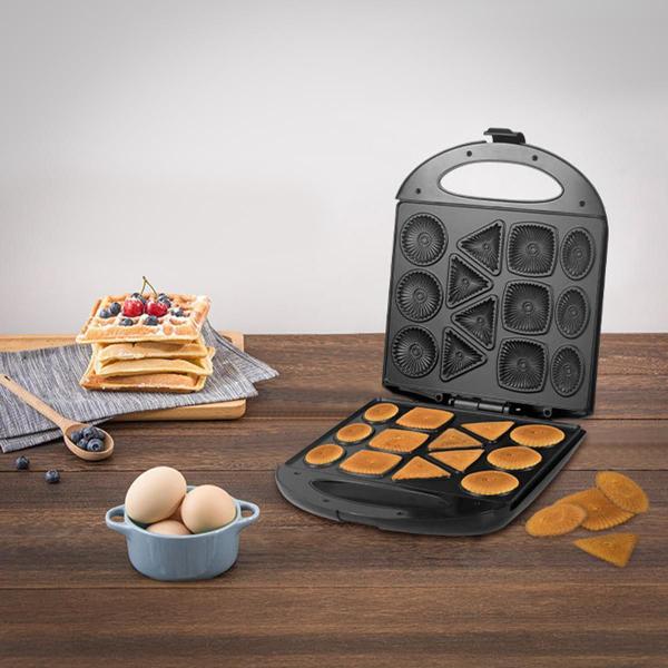 Máquina De Fer Biscoito Elétrica Para Bolacha E Waffle - Shop Mix Imagem de Máquina De Fer Biscoito Elétrica Para Bolacha E Waffle