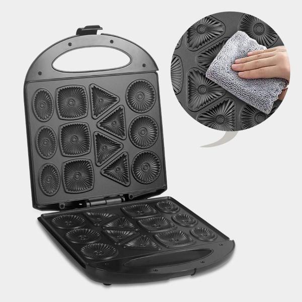 Máquina De Fer Biscoito Elétrica Para Bolacha E Waffle - Shop Mix Imagem de Máquina De Fer Biscoito Elétrica Para Bolacha E Waffle