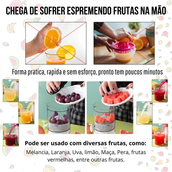 Imagem de Máquina De Fer Suco Espremedor De Frutas Automático Sucos