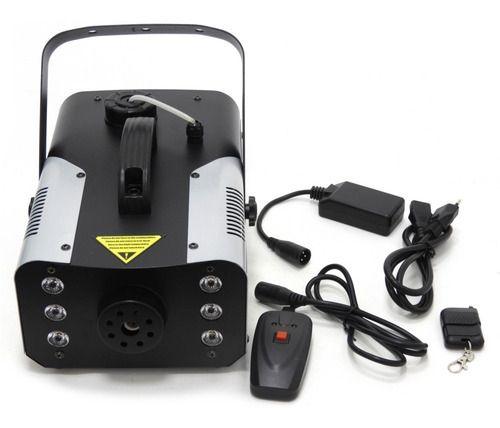 Imagem de Maquina de Fumaça 1200W 6 LED DMX Controle Sem Fio 220V