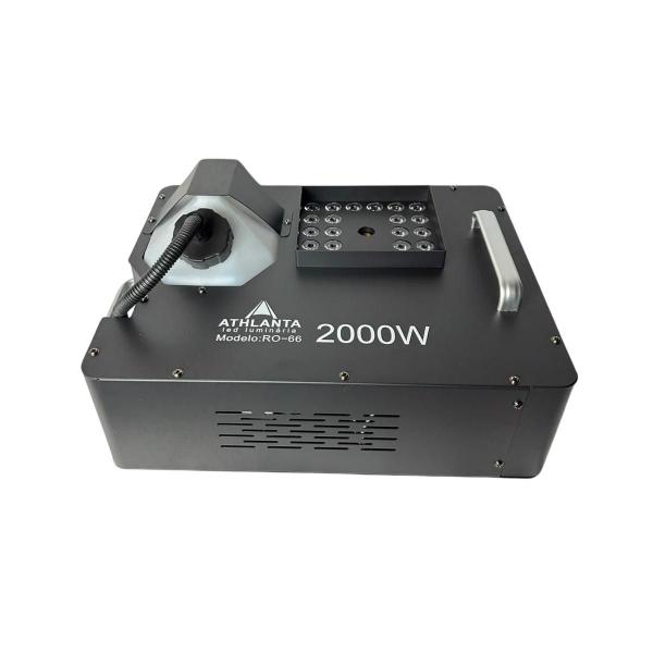 Imagem de Máquina De Fumaça 2000w 24 Leds Horiz E Vertical Rgb Dmx