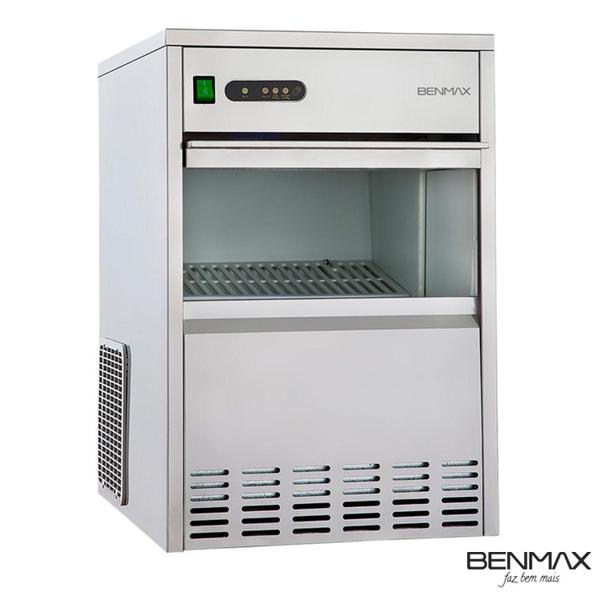 Máquina de Gelo com Capacidade de 50kg Super Ice Benmax - BMGX50-07 Imagem de Máquina de Gelo com Capacidade de 50kg Super Ice Benmax - BMGX50-07