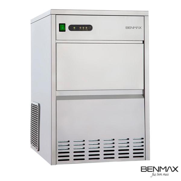 Máquina de Gelo com Capacidade de 50kg Super Ice Benmax - BMGX50-07 Imagem de Máquina de Gelo com Capacidade de 50kg Super Ice Benmax - BMGX50-07