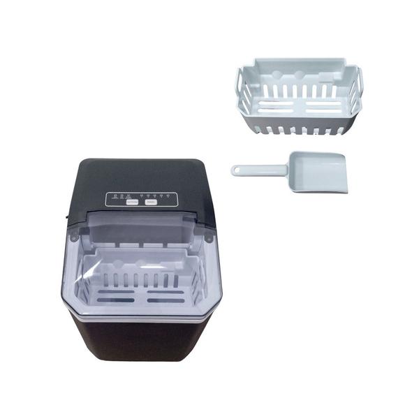 Maquina De Gelo Compacta Cesta Gelo Armazenagem Cubos Gelo Painel Controle 5 Tamanhos Cubo Gelo - kvell Imagem de Maquina De Gelo Compacta Cesta Gelo Armazenagem Cubos Gelo Painel Controle 5 Tamanhos Cubo Gelo