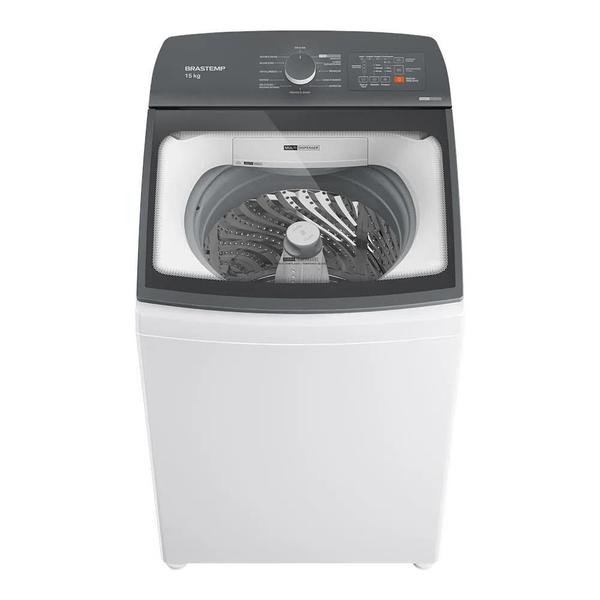 Máquina de Lavar Brastemp 15Kg com ciclo tira manchas Advanced e smart sensor Branca BWF15... Máquina de Lavar Brastemp 15Kg com ciclo tira manchas Advanced e smart sensor Branca BWF15...