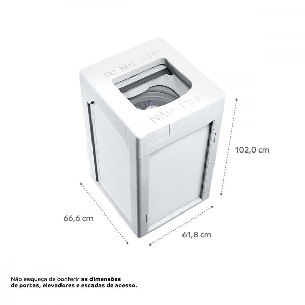 Imagem de Máquina de Lavar Consul 12kg Branca com Dosagem Econômica e Ciclo Edredom CWH12BB 220V