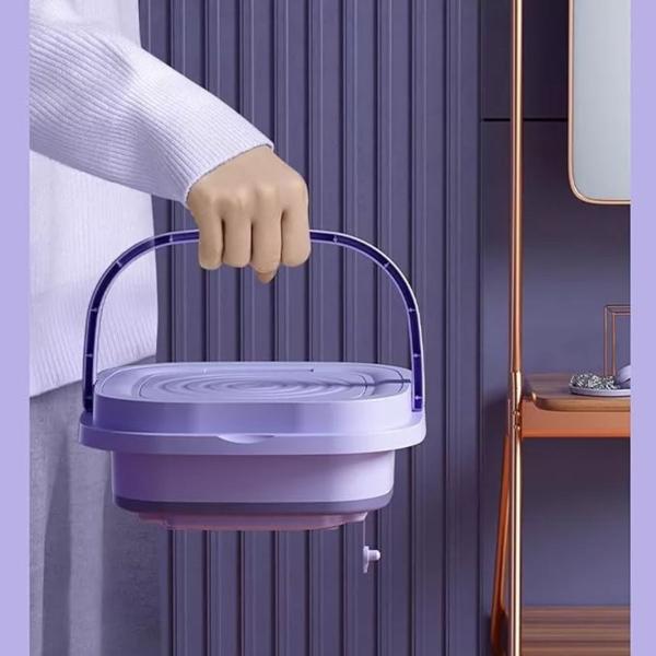 Maquina de Lavar Dobrável Silenciosa - ZONNE Imagem de Maquina de Lavar Dobrável Silenciosa