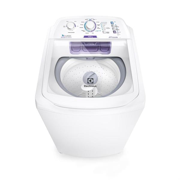 Máquina de Lavar Electrolux 10,5kg Branca Turbo Economia com Jet&Clean e Filtro Fiapos (LA... Máquina de Lavar Electrolux 10,5kg Branca Turbo Economia com Jet&Clean e Filtro Fiapos (LA...